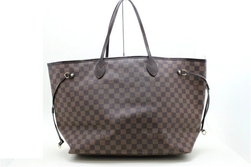LOUIS VUITTON Neverfull Tote Bag Damier